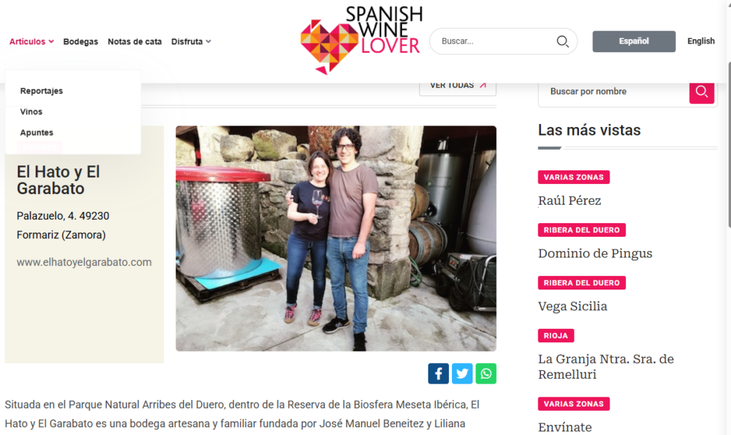 Mención spanishwinelover